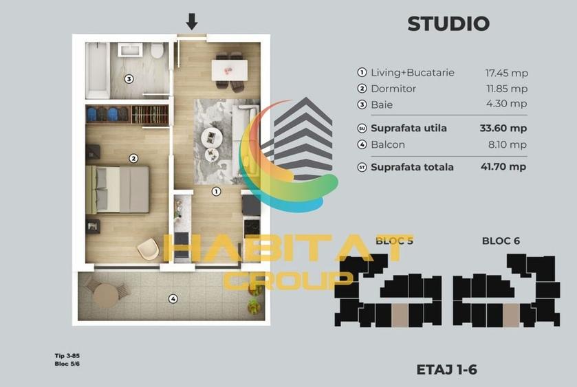 Ideal INVESTITIE metrou Berceni-Piscina Exterioara-TVA inclus - 3