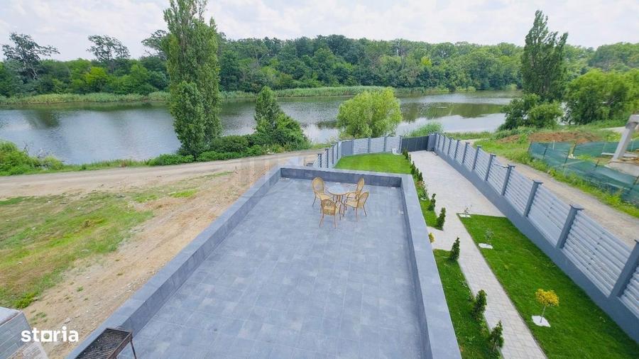 Vila cu piscina 1000 mp teren la lac in Balotest - 5