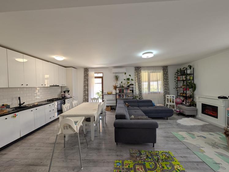 Oportunitate! Duplex mobilat, curte 344mp, terasa, zona RAR Gilau - 7