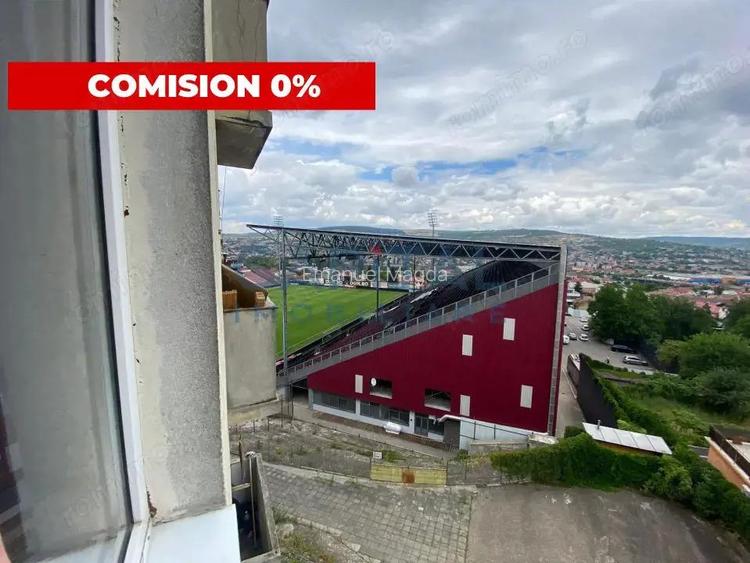 Comision 0%! Garsoniera Gruia, view stadion CFR Comision 0%! Garsoniera Gruia, view stadion CFR