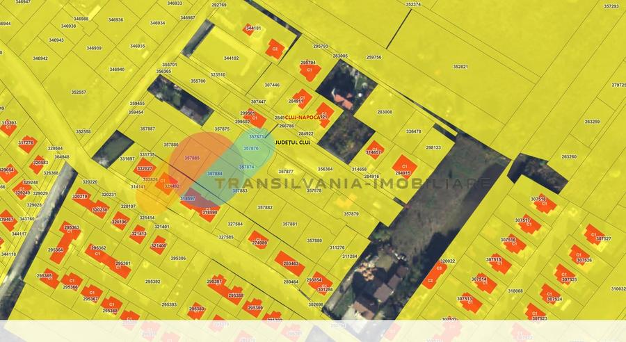 Teren construibil 800mp Borhanci - 2