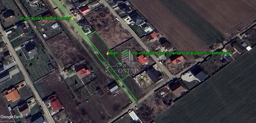 Saucesti-platou Bogdan Voda-intravilan-1.200 mp-apa-canalizare-curent electric - 1