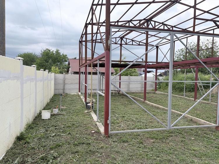 Teren intravilan - Zona case - 20 min de Bucuresti - Constructie structura metalica 750mp - 4