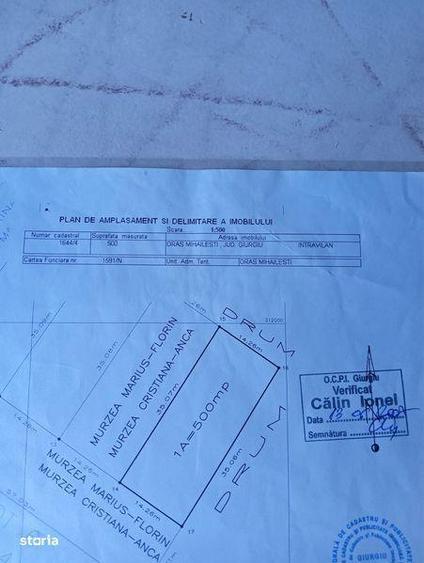 Vand teren intravilan Mihailesti Giurgiu - 1