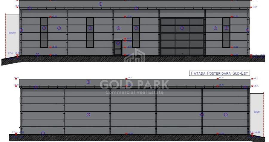 Spatiu Industrial- Zona Apahida- Suprafete de 630 - 1.500 - 2.070 mp - 6
