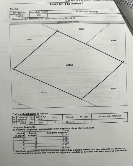 Vand teren comuna Berceni - 300 mp - 2