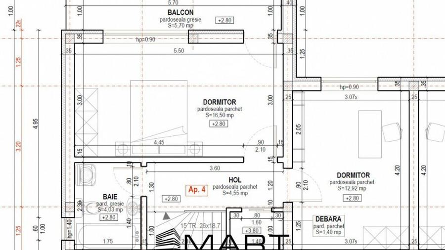 Casa tip Cvadruplex 82 mp teren 170mp cartier Arhitectilor - 1