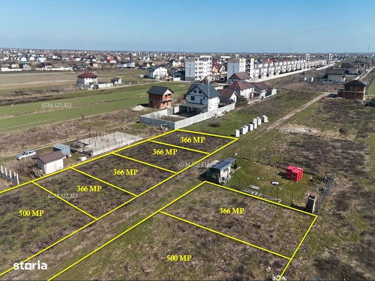 Teren 500 m2 dubla deschidere, construc?ie imediata, Berceni IF - 2