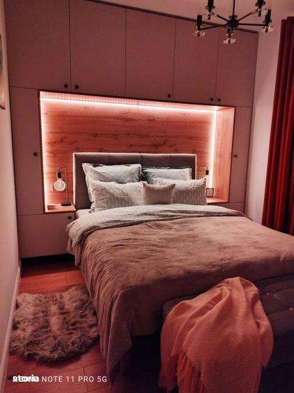 Unirii bloc 2023, apartament mobilat complet, terasa, gradina si garaj - 8