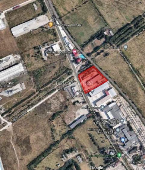 Teren intravilan 9.862 mp – poziție excelentă pe Șoseaua de Centură Bragadiru