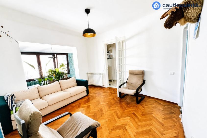 Apartament cu 4 camere, mobilat în Cotroceni