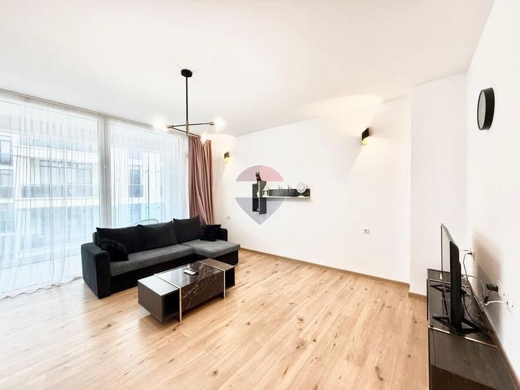 Apartament cu 2 camere semidecomandat, mobilat în Floreasca