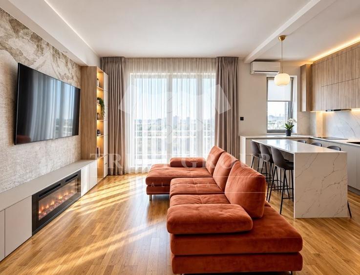 Apartament cu 3 camere decomandat, mobilat în Domenii