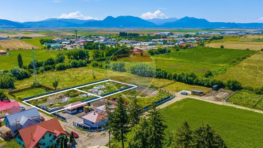 Teren Construcții intravilan de 1252 mp, în Prejmer