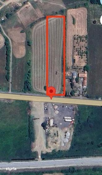 Vand teren 5900 mp langa E60 intre Huedin si Oradea - 1