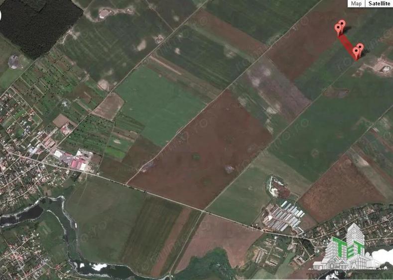 Oferim spre vanzare 5 loturi de teren extravilan (agricol) in Petrachioaia ILFOV la doar 5 euro mp. - 7