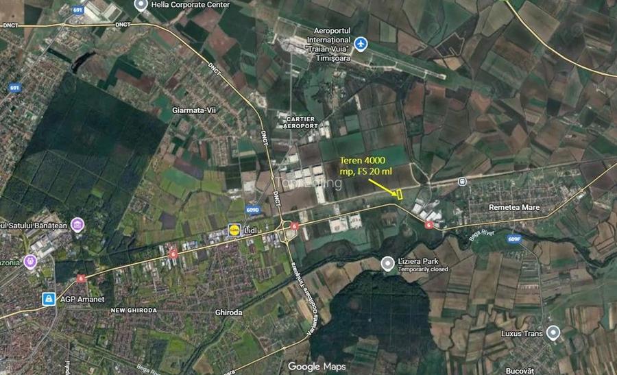 Teren pentru investitie 4000 mp langa E70 sola A 423/18