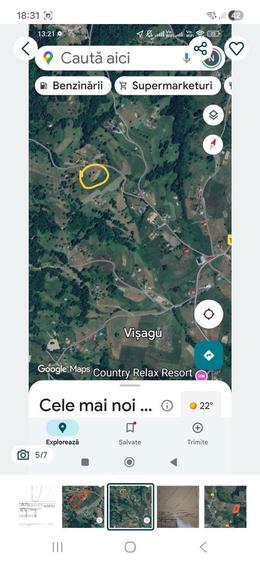 Terenuri sat Visagu ,com.Sacuieu ,Vladeasa Cluj - 1