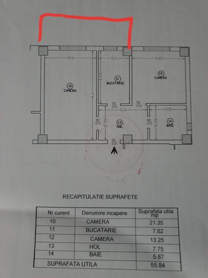 TATARASI-bloc nou, ap 2 camere, decomandat, intabulat, 55m2, OCAZIE ! - 2