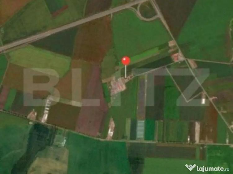 Teren intravilan, 41000 cu PUZ pentru hala, zona Alba-Sebes - 1