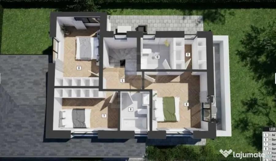 Casa individuala Nzeb, constructie premium, zona Primariei Floresti - 13