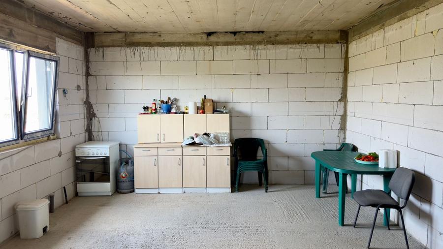 Casă individuală cu 3 camere cu Canalizare în Bâcu