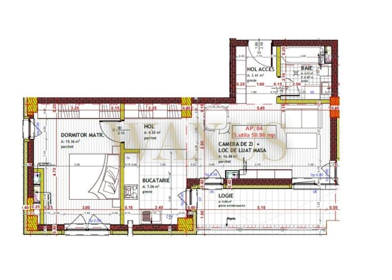 Apartament de 2 camere - Semifinisat I Logie I Parcare - Tineretului - 3