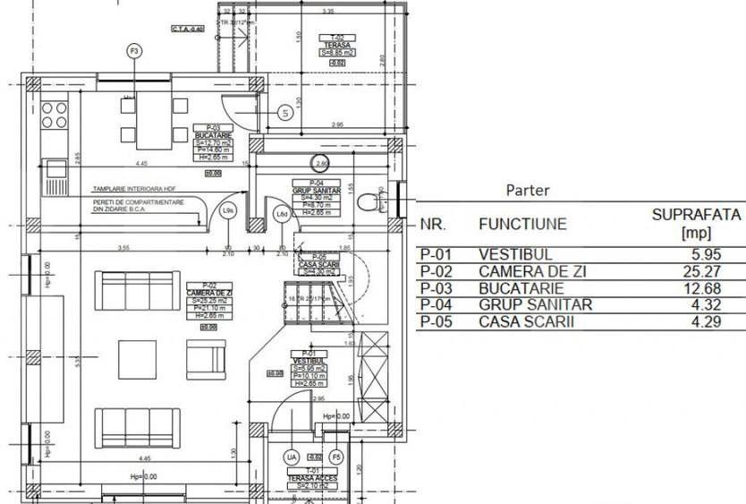 Casa noua 3 camere + teren 352mp, Berceni - 13