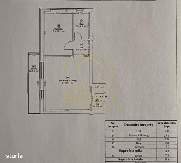 Apartament spatios cu 2 camere | Chi?oda - 10