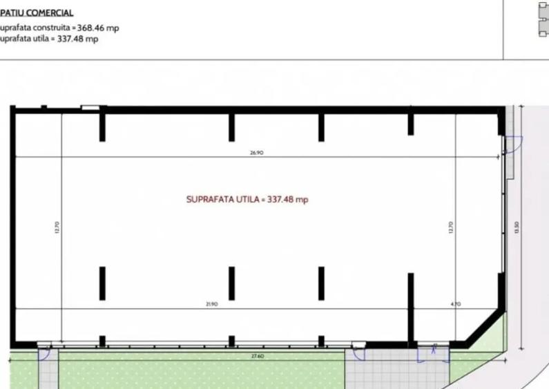 Bd Bucurestii Noi Laminorului spatiu P+1 730 mp stradal o... - 3