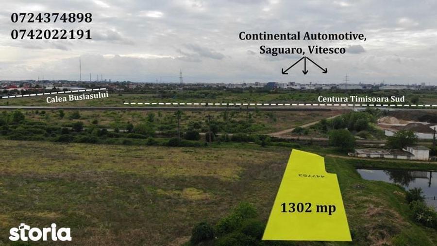 Teren direct de la proprietar Timisoara zona Buziasului 1302 mp - 2