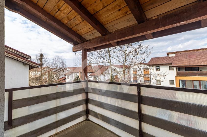 Apartament cu 2 camere decomandat, mobilat în Sânpetru
