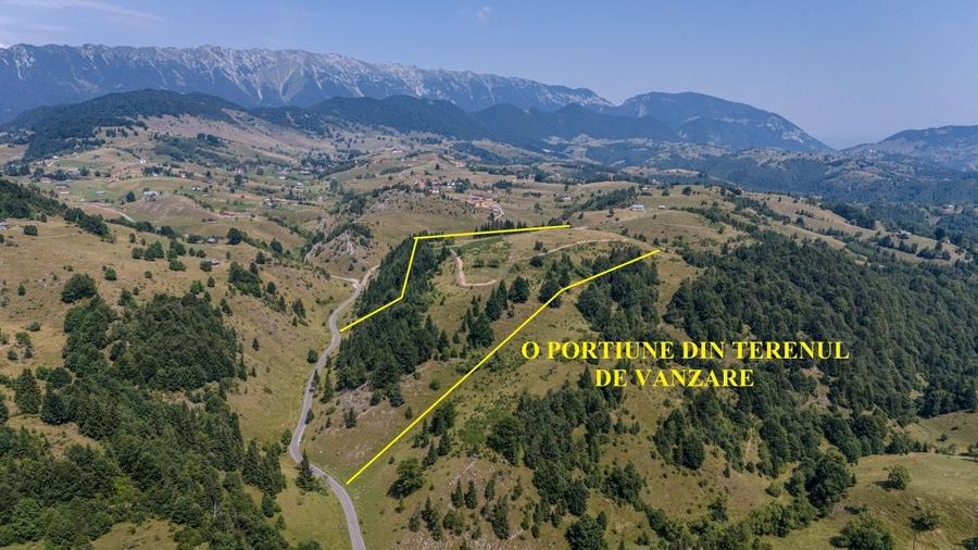 Teren cu panorama unica si incredibila in Sirnea - 3