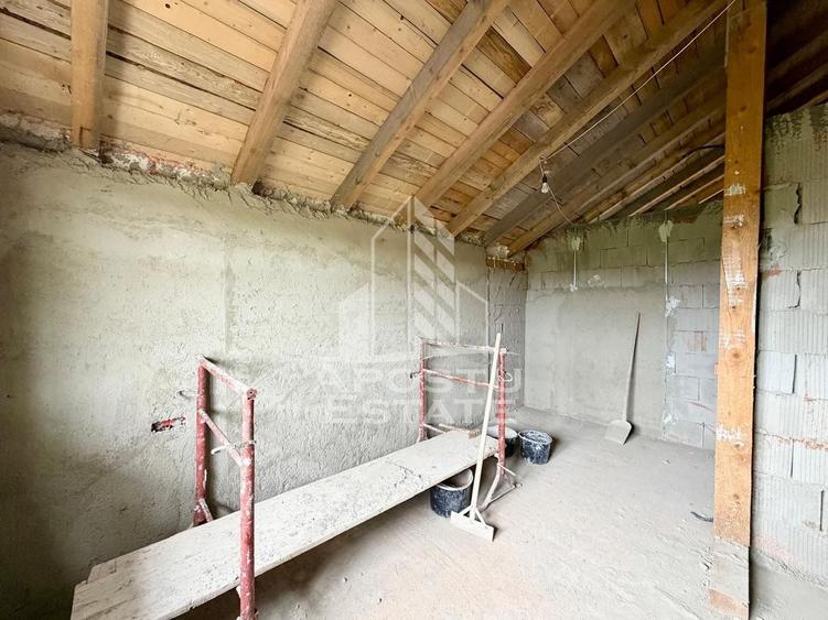 Jumate de duplex P+1 cu 4 camere de vanzare, Giarmata Vii - 9