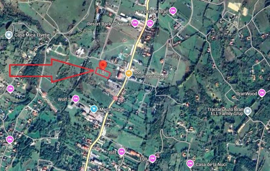 Comision 0% |Teren intravilan | 4.138 mp | Strada Branului | Zarne?ti - 7