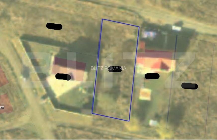 Teren intravilan 1000 mp - Șcheia | Deschidere la 2 strazi | Toate utilitatile