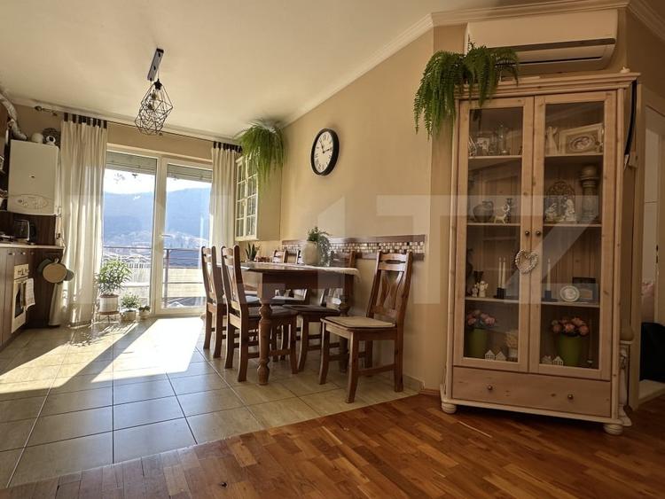 Apartament 2 camere + nisa birou, balcon, 67 mp, strada Florilor - 6