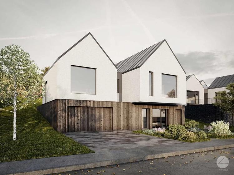 Teren autorizat, 908 mp, utilitati, casa individuala - 1