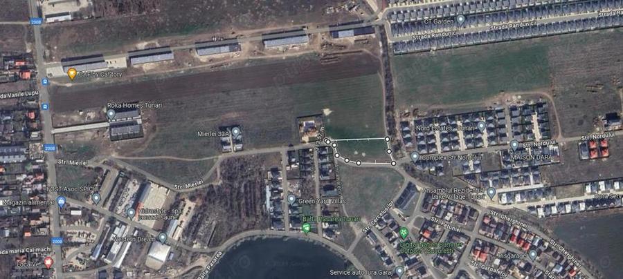 Teren de vanzare 4506mp str.Mierlei Tunari Ilfov - 6