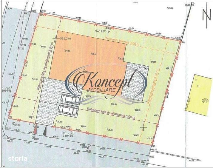 Teren duplex, cu PUZ aprobat in Buna Ziua - 4