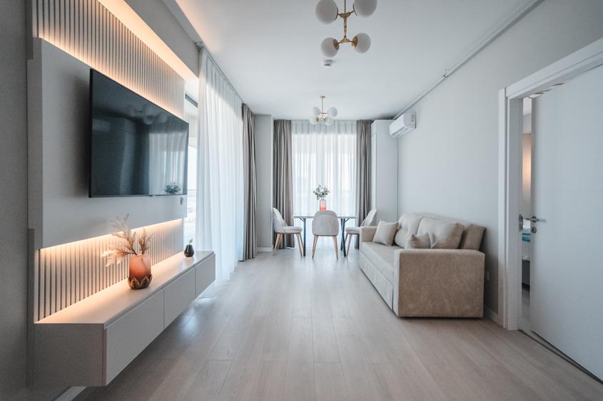 Promotie- SOLID RESIDENCE Sea View Mamaia - VEDERE LA MARE Mobilat utilat LUX - 9