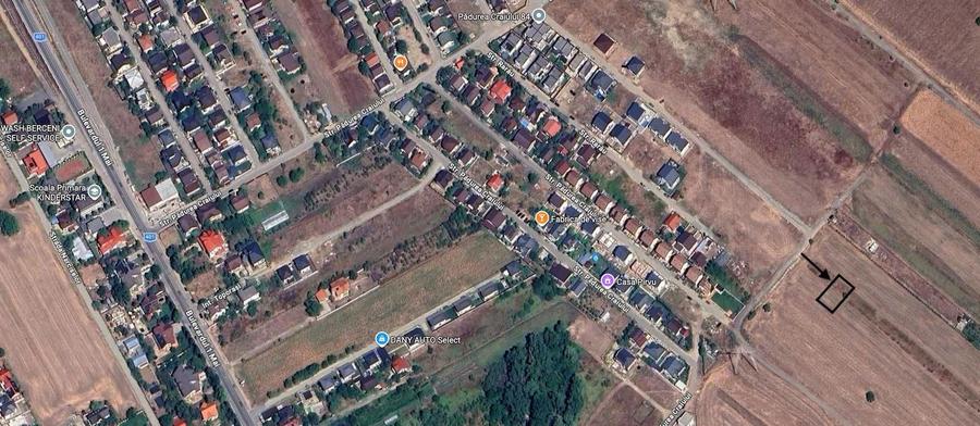 Proprietar | Teren 421 mp cu autorizatie de construire Intrare Comuna Berceni - 2