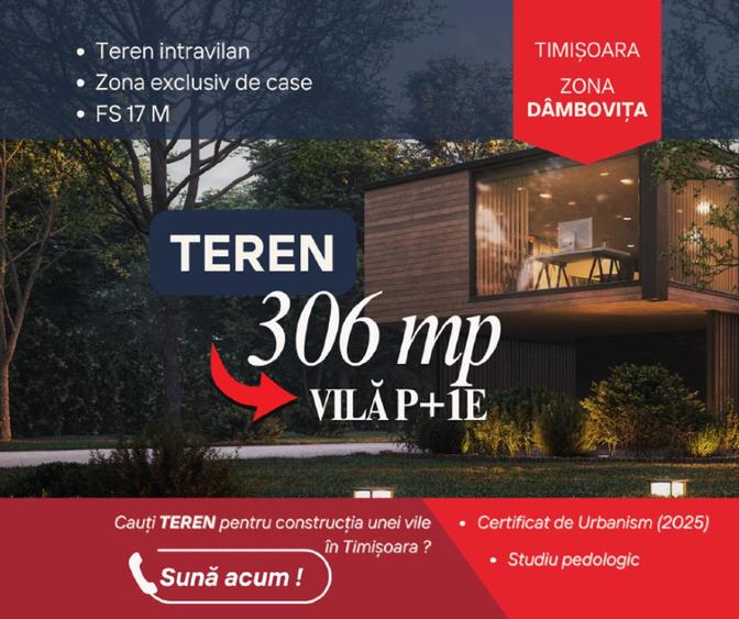 Teren P+1E zona Dambovita | 306 mp | FS 17m | langa Mall Shopping City - 6