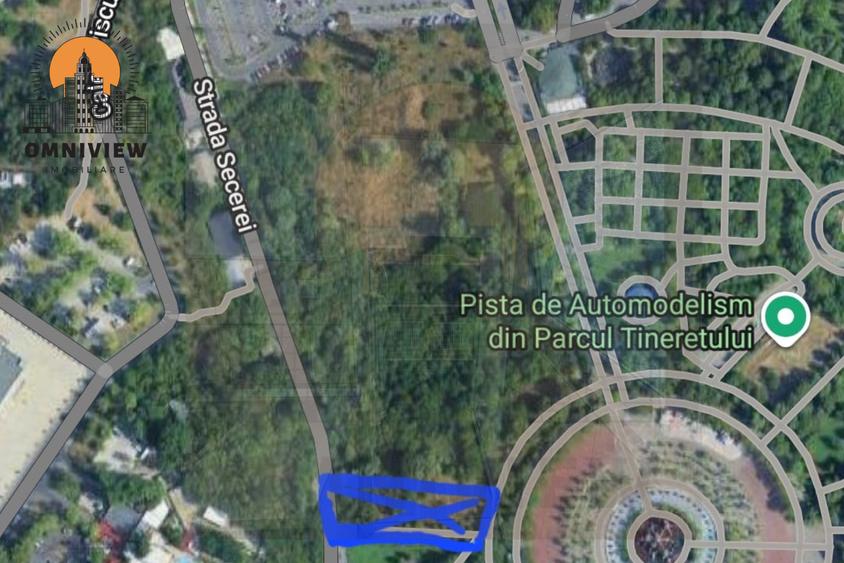Teren 3.050 mp de vânzare în Parcul Tineretului – locație deosebită - 1