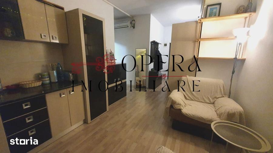 Garsonieră decomandată, mobilată în Copou