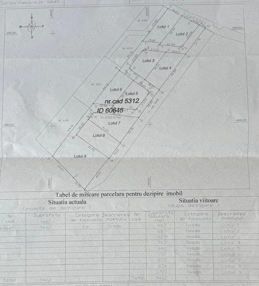 Vand teren intravilan zona 700 - 1