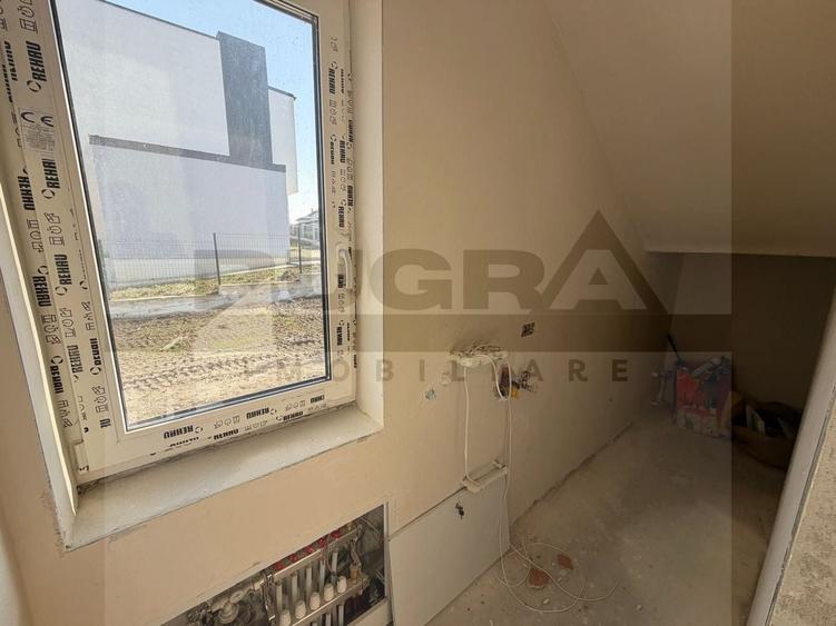 Casa individuala de lux, 119mp, teren 600mp, panoramic, Popesti - 11