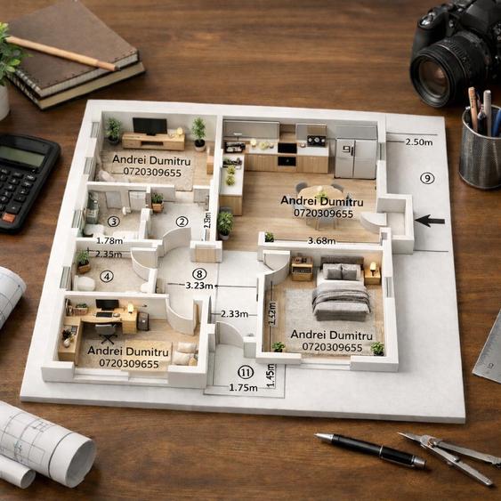 Casă parter 110 mp, panouri fotovoltaice, teren 370 mp – Comuna Berceni - 3