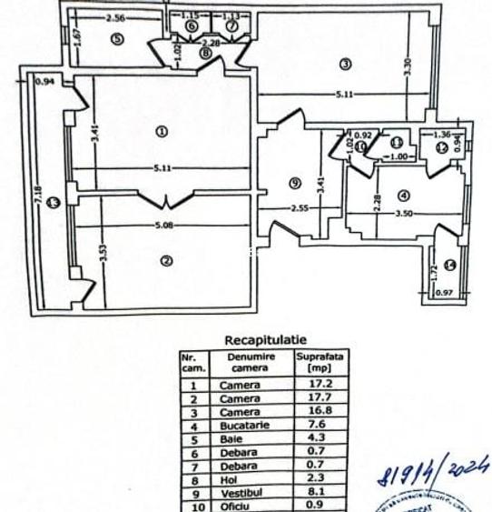 3 camere / 1958 // Cismigiu - 13
