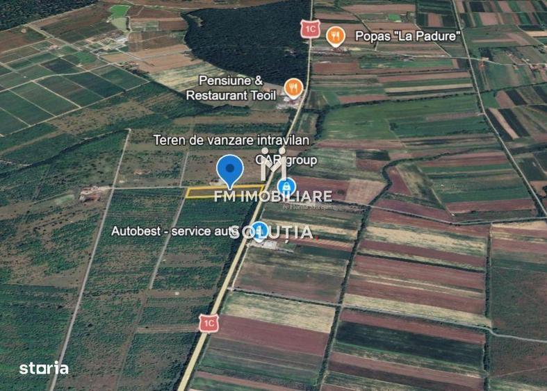 Teren intravilan de vanzare Somcuta Mare, deschidere DN - 5